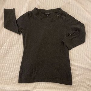 Dark gray Banana Republic crewneck sweater